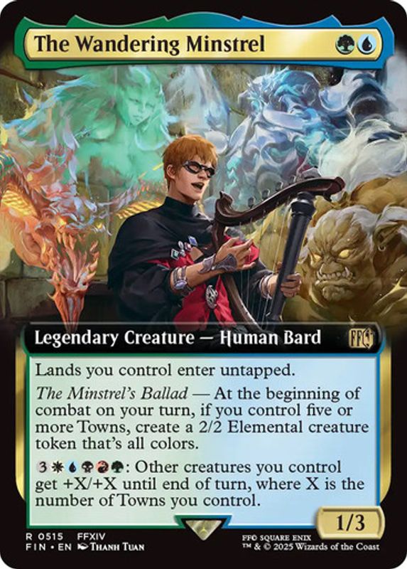 The Wandering Minstrel (#515) (Extended Art)